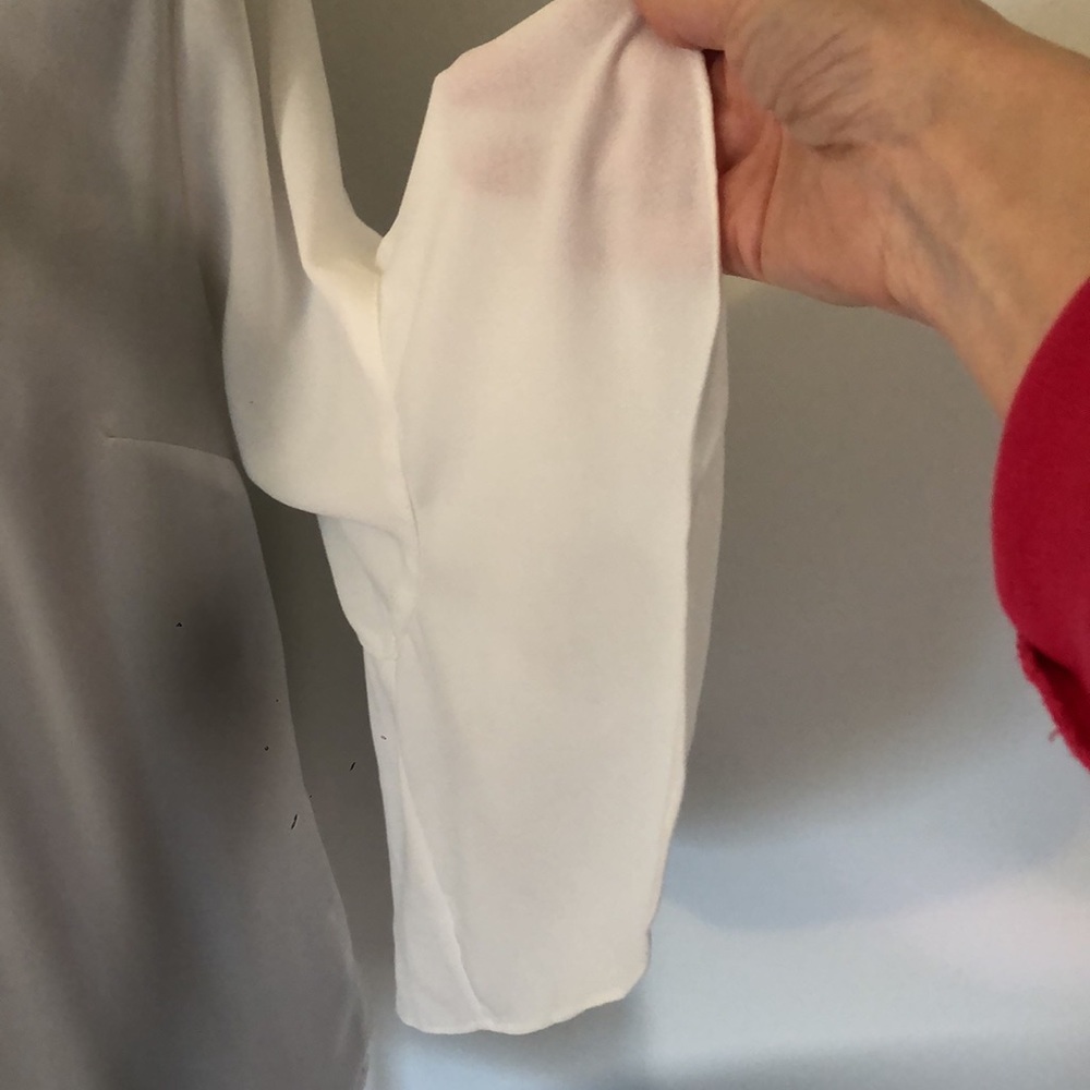 Cabi 5521 Float Blouse Button Front Flutter Sleev… - image 4